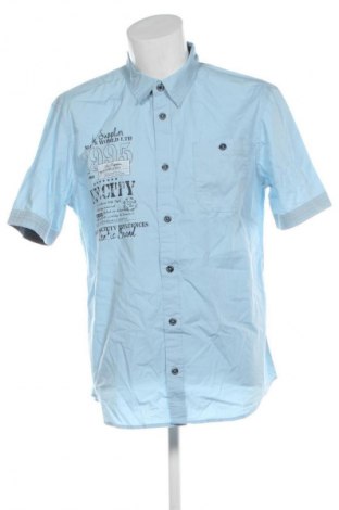 Cămașă de bărbați Man's World, Mărime L, Culoare Albastru, Preț 145,99 Lei