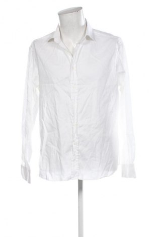 Ανδρικό πουκάμισο Massini, Μέγεθος XL, Χρώμα Λευκό, Τιμή 8,06 €