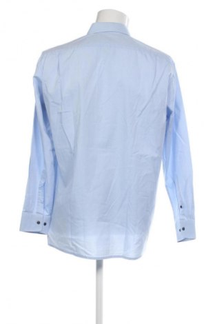 Ανδρικό πουκάμισο Olymp, Μέγεθος L, Χρώμα Μπλέ, Τιμή 28,00 €