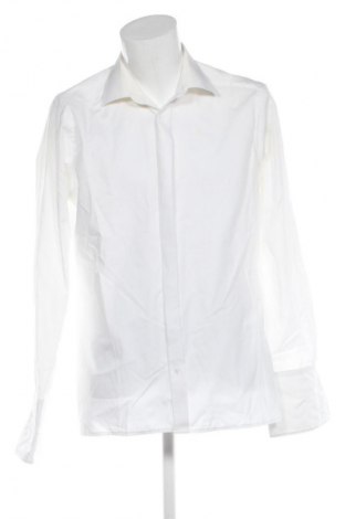 Ανδρικό πουκάμισο Olymp, Μέγεθος L, Χρώμα Λευκό, Τιμή 28,00 €