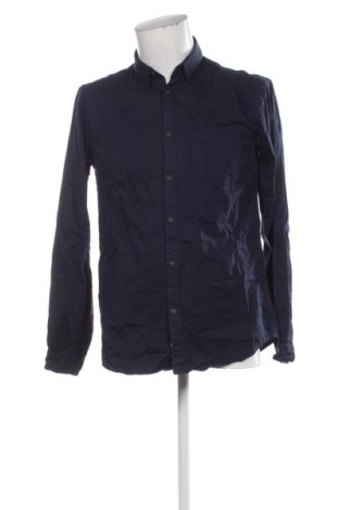 Herrenhemd Originals By Jack & Jones, Größe M, Farbe Blau, Preis € 4,99