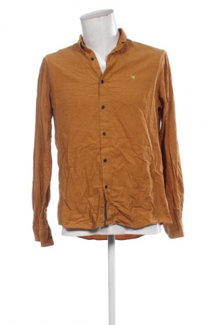 Cămașă de bărbați Scotch & Soda, Mărime L, Culoare Maro, Preț 149,99 Lei