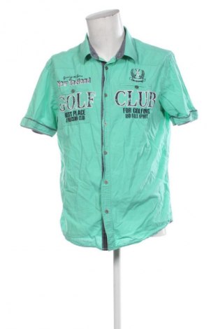 Herrenhemd Tom Tompson, Größe XL, Farbe Grün, Preis € 12,99