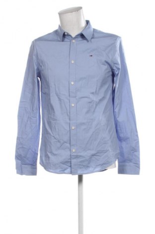 Męska koszula Tommy Hilfiger, Rozmiar M, Kolor Niebieski, Cena 372,99 zł
