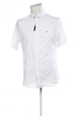 Herrenhemd Tommy Hilfiger, Größe M, Farbe Weiß, Preis 73,99 €