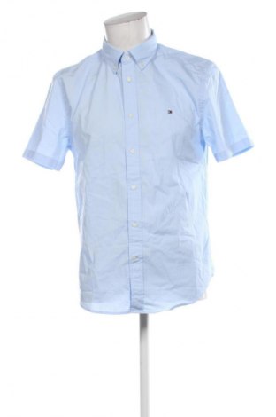 Мъжка риза Tommy Hilfiger, Размер L, Цвят Син, Цена 107,99 лв.