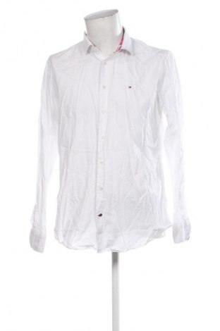 Męska koszula Tommy Hilfiger, Rozmiar L, Kolor Biały, Cena 238,86 zł