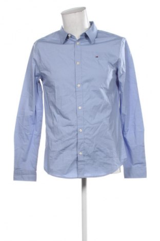 Мъжка риза Tommy Jeans, Размер M, Цвят Син, Цена 142,99 лв.