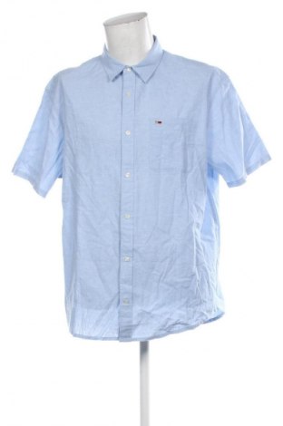 Cămașă de bărbați Tommy Jeans, Mărime XXL, Culoare Albastru, Preț 393,99 Lei