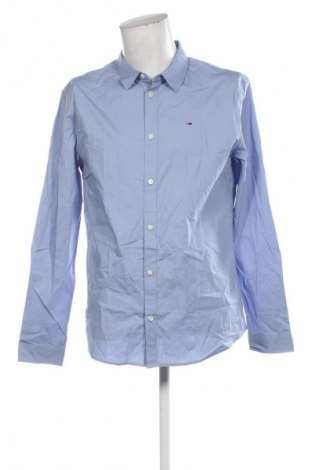 Pánska košeľa  Tommy Jeans, Veľkosť XL, Farba Modrá, Cena  85,95 €