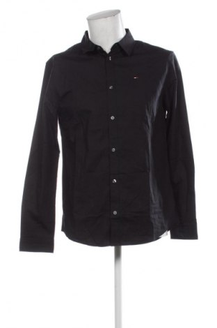 Cămașă de bărbați Tommy Jeans, Mărime L, Culoare Negru, Preț 443,99 Lei