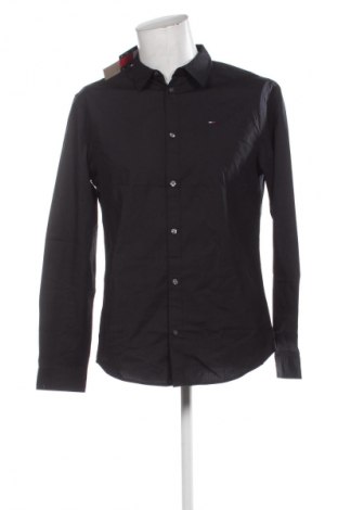 Cămașă de bărbați Tommy Jeans, Mărime L, Culoare Negru, Preț 443,99 Lei