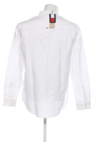 Cămașă de bărbați Tommy Jeans, Mărime XL, Culoare Alb, Preț 424,99 Lei