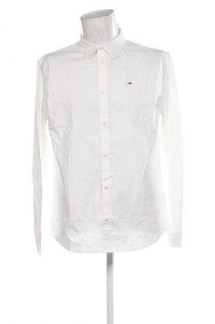 Herrenhemd Tommy Jeans, Größe XL, Farbe Weiß, Preis 75,99 €