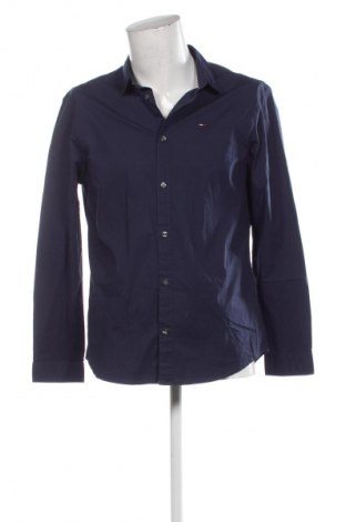 Męska koszula Tommy Jeans, Rozmiar XL, Kolor Niebieski, Cena 303,99 zł