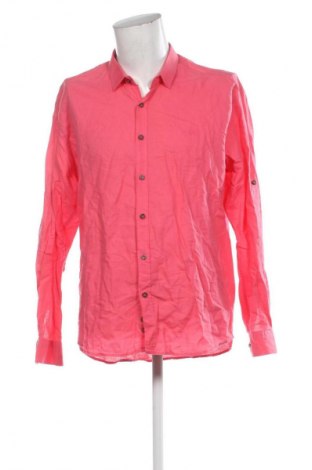 Herrenhemd Unbranded, Größe 3XL, Farbe Rosa, Preis € 15,99