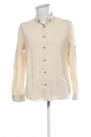 Ανδρικό πουκάμισο Unbranded, Μέγεθος L, Χρώμα  Μπέζ, Τιμή 14,77 €