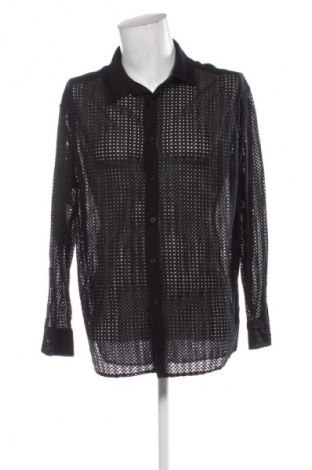 Ανδρικό πουκάμισο Zara, Μέγεθος M, Χρώμα Μαύρο, Τιμή 17,38 €
