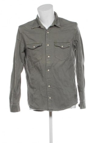 Cămașă de bărbați Zara, Mărime M, Culoare Verde, Preț 89,47 Lei