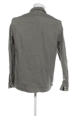 Cămașă de bărbați Zara, Mărime M, Culoare Verde, Preț 89,47 Lei