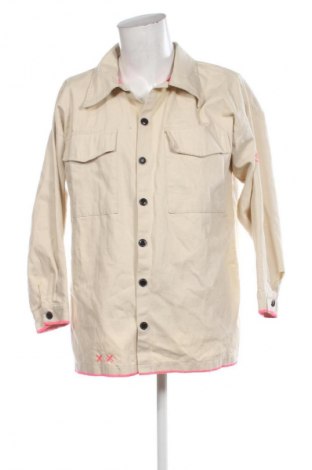 Herrenhemd Zwillingsherz, Größe XL, Farbe Beige, Preis € 11,99