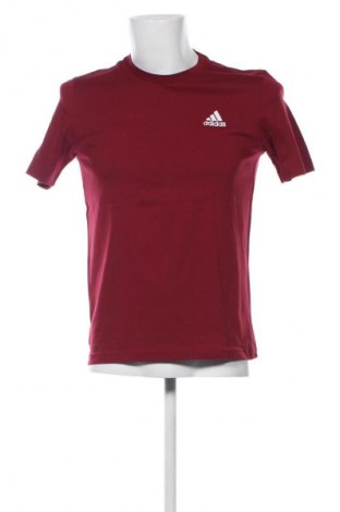 Męski T-shirt Adidas, Rozmiar S, Kolor Czerwony, Cena 36,99 zł