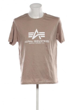 Herren T-Shirt Alpha Industries, Größe XL, Farbe Braun, Preis € 33,99