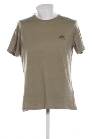 Herren T-Shirt Alpha Industries, Größe L, Farbe Grün, Preis € 41,99