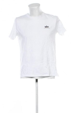 Pánske tričko  Alpha Industries, Veľkosť L, Farba Biela, Cena  16,95 €