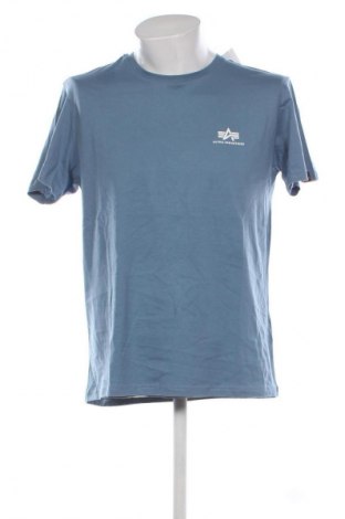 Herren Shirt Alpha Industries, Größe L, Farbe Blau, Preis 41,99 €