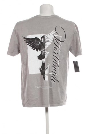 Tricou de bărbați Boohoo, Mărime M, Culoare Gri, Preț 95,00 Lei