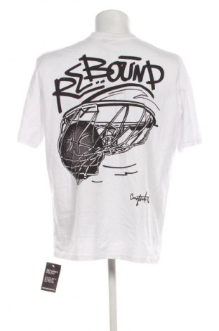 Tricou de bărbați Boohoo, Mărime M, Culoare Alb, Preț 95,00 Lei