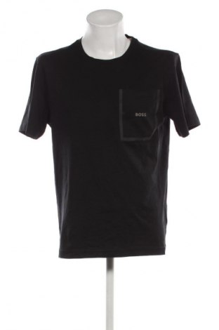 Tricou de bărbați Boss Green, Mărime L, Culoare Negru, Preț 361,99 Lei