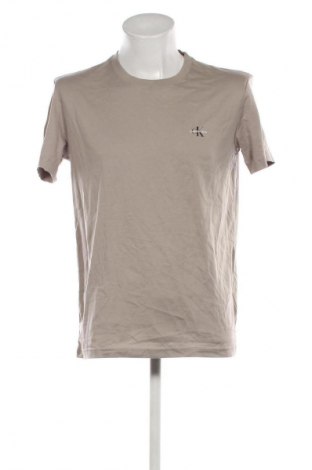 Tricou de bărbați Calvin Klein Jeans, Mărime L, Culoare Gri, Preț 195,99 Lei