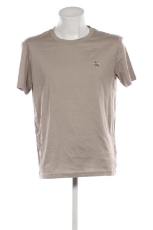 Herren T-Shirt Calvin Klein Jeans, Größe XL, Farbe Beige, Preis € 41,99