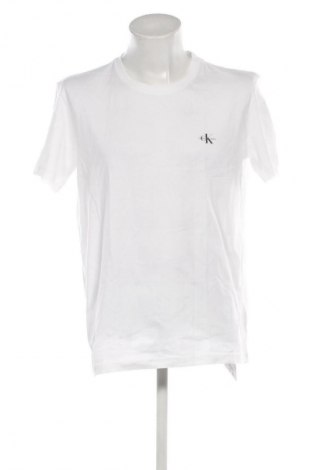 Ανδρικό t-shirt Calvin Klein Jeans, Μέγεθος XL, Χρώμα Λευκό, Τιμή 38,99 €