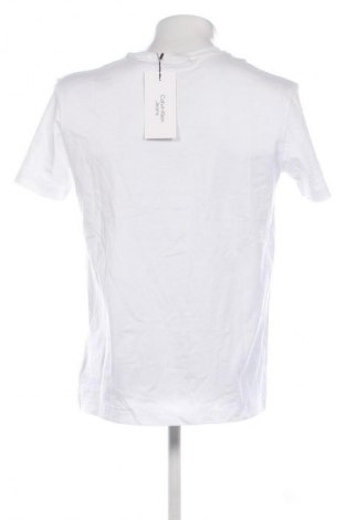 Herren T-Shirt Calvin Klein Jeans, Größe M, Farbe Weiß, Preis € 41,99