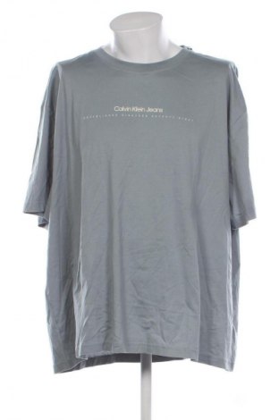 Męski T-shirt Calvin Klein Jeans, Rozmiar 5XL, Kolor Szary, Cena 207,99 zł