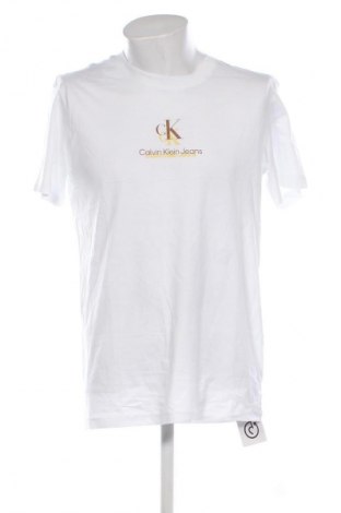 Pánske tričko  Calvin Klein Jeans, Veľkosť L, Farba Biela, Cena  46,95 €