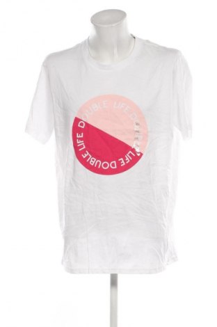 Мъжка тениска Celio, Размер XXL, Цвят Бял, Цена 18,99 лв.