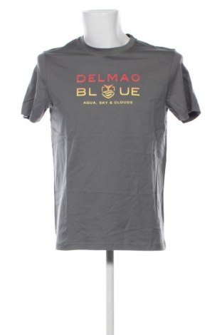 Tricou de bărbați Delmao, Mărime M, Culoare Gri, Preț 107,99 Lei