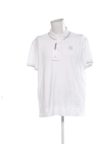 Мъжка тениска Delmao, Размер XXL, Цвят Бял, Цена 46,99 лв.