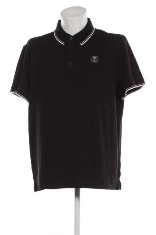 Мъжка тениска Delmao, Размер XXL, Цвят Черен, Цена 20,99 лв.