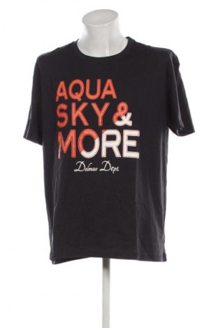 Tricou de bărbați Delmao, Mărime XXL, Culoare Albastru, Preț 107,99 Lei