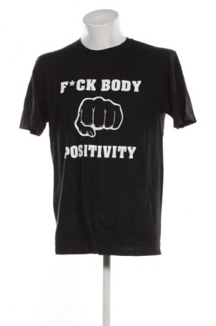 Ανδρικό t-shirt Gildan, Μέγεθος L, Χρώμα Μαύρο, Τιμή 9,72 €