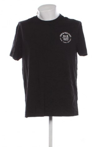Мъжка тениска Henry I. Siegel, Размер XL, Цвят Черен, Цена 23,99 лв.