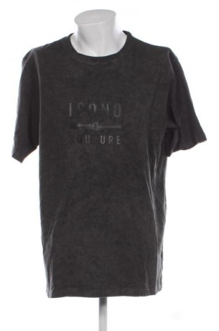 Мъжка тениска ICONO, Размер XXL, Цвят Сив, Цена 19,55 лв.