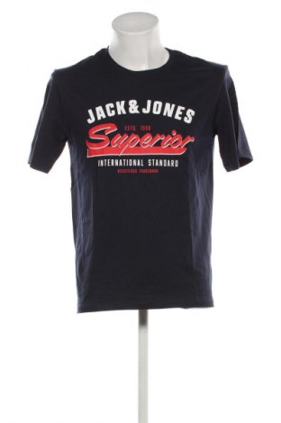 Tricou de bărbați Jack & Jones, Mărime M, Culoare Albastru, Preț 104,99 Lei