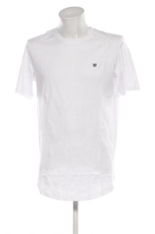Herren Shirt Jack & Jones, Größe L, Farbe Weiß, Preis 17,99 €