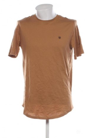 Tricou de bărbați Jack & Jones, Mărime L, Culoare Bej, Preț 83,99 Lei
